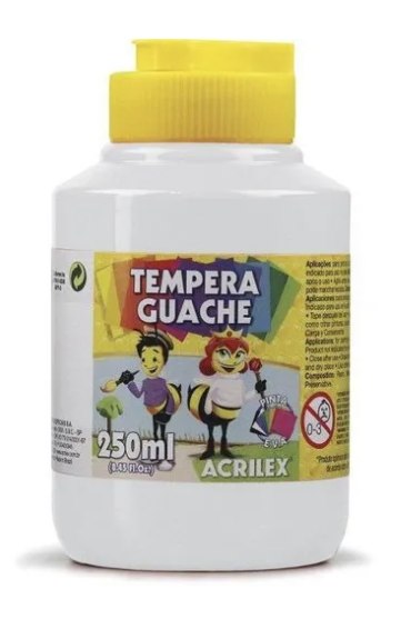 TINTA TEMPERA GUACHE ACRILEX 2