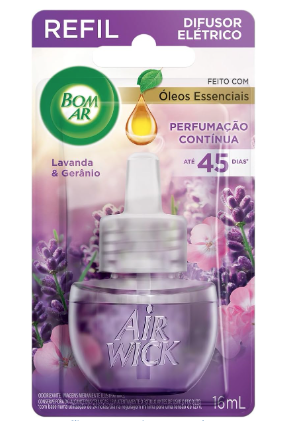 DIFUSOR ELETRICO BOM AR LAVAND